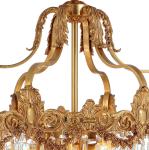 Williamsburg brass chandelier For Hotel Porject Lighting Fixtures (WH-CP-32)