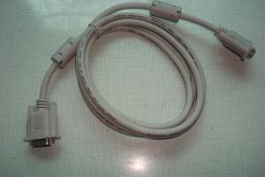 China 15pin VGA Male to VGA Male Cable on sale