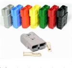 SC50 600V 50A Bipolar Forklift Battery Connector , Forklift Power Connector IP20