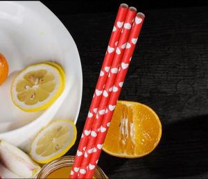 Wholesale Natural Biodegradable Safe Disposable Drinking Paper Straws Eco Friendly Food Grade Reusable Food Grade Multi Color from china suppliers