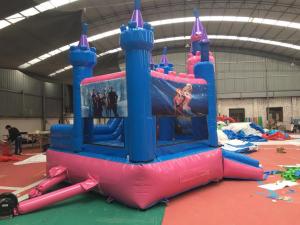 Wholesale Safety Soft Princess Commercial Bounce House Slide Combo Customized Color from china suppliers