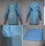 High quality Surgical Gown Isolation clothing SMS/ PP+PE material Adult Size