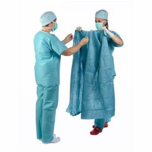 Wholesale Safety Breathable Non Woven Surgical Gown Fire Retardant Eco Friendly from china suppliers