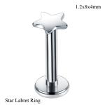 Korean style newest fashion body piercing jewelry stainless steel jewelry nose