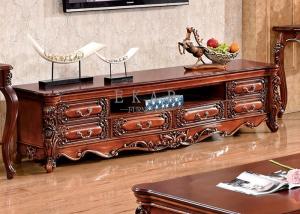 Wholesale French Luxury Antique Wood TV Stand classical furniture from china suppliers