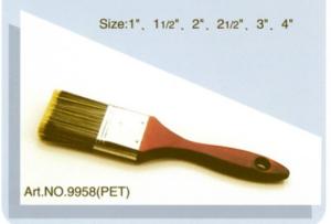 Wholesale High quality Polyester PET Chinese bristle paint brush No.9958 from china suppliers