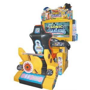 Wholesale Arcade game yellow color fiberglass material high definition LCD racing simulation from china suppliers
