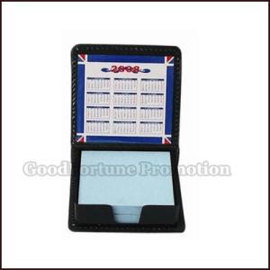Wholesale Promotional PU Material Memo pad holder customed gift logo from china suppliers
