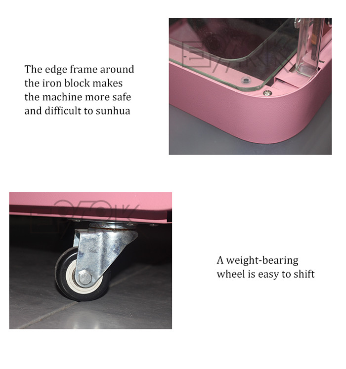 CE Soft Toy Metal Coin Operated Crane Machine For Supermarket