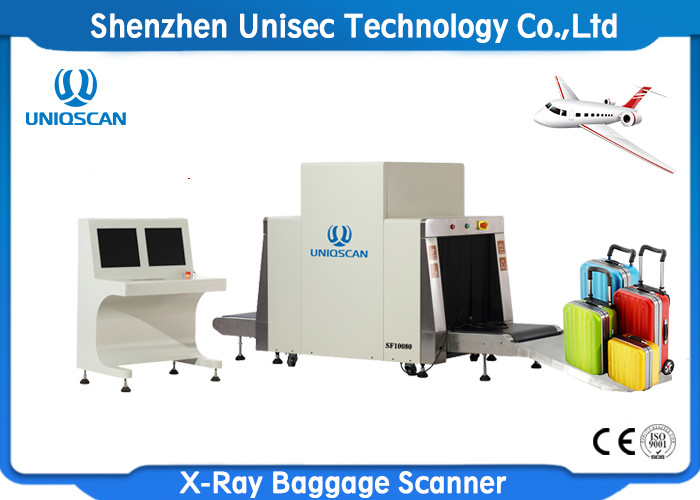 Parcel Inspection X Ray Baggage Photo Scanner Machine SF10080 For Airport Security System