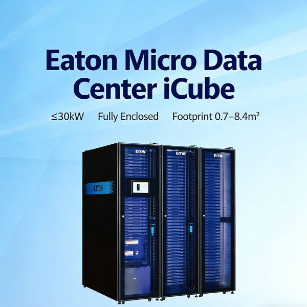 EATON ICube Modular Data Center with Three Phase Power 100000 Wh Electric Energy and Low Latency Cooling Solution
