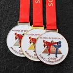 Zinc Alloy Metal Sports Custom Medals 2D 3D Gold Silver Award Medal
