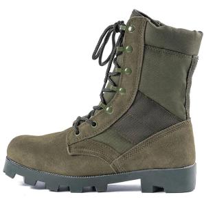 Wholesale Philippine Anti-slip Plain Toe Green 9 Inch Rubber Jungle Boots from china suppliers