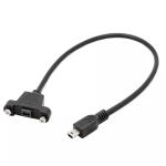 PVC Panel Mount USB Extension Cable
