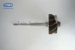 12 BLADES Turbine Wheel Shaft , 4042978 / 4044314 Turbo Parts For Bus / Truck