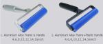 ABS Handle Cleaning Rubber Rollers Anti - Static Adhesive Clean Room , Any PMS