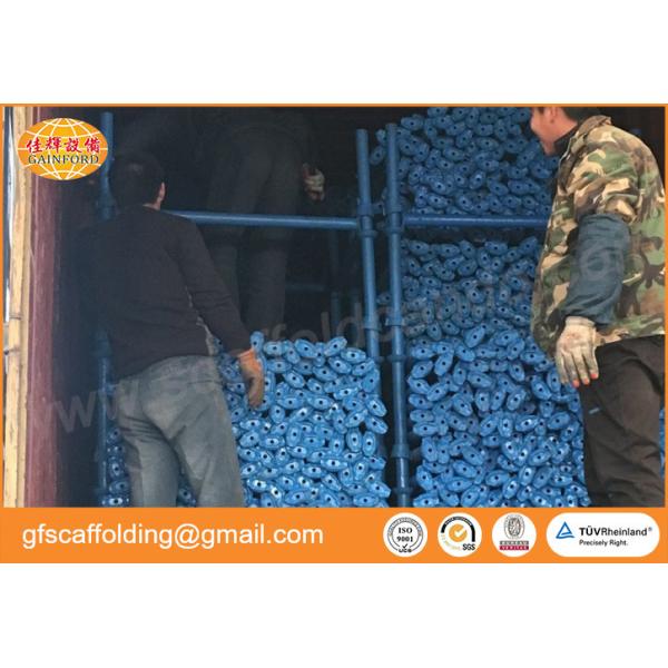 Scaffolding cup lock ledger 900mm 1200mm painted for cup lock scaffolding system bridge project