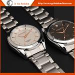 021B Stainless Steel Watches Fashion Casual Quartz Analog Watches for Man Rose