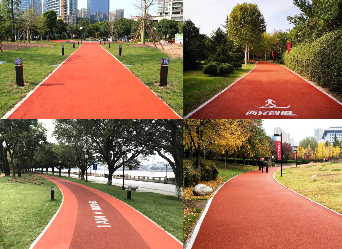 IAAF Certified Prefabricated Running Track Rubber Jogging Track EPDM Particles