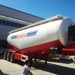 Powder Discharging Tanker Semi Trailer Truck Trailer Cement Tanker Semi-trailer