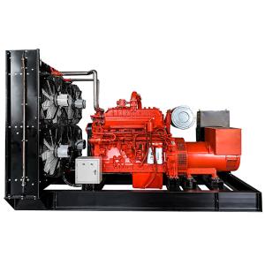 Wholesale Water Cooled Method Cummins 300KW 375kva Minlong Natural Gas Generator for Power Plant from china suppliers