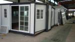 Q235 / Q345 Light Steel Frame Container House Mobile Office Container House