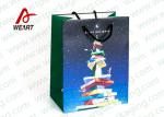 Reusable Retro Christmas Paper Bags For Business Promotion Latest Style