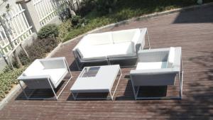 Wholesale 5pcs new design garden sofas from china suppliers