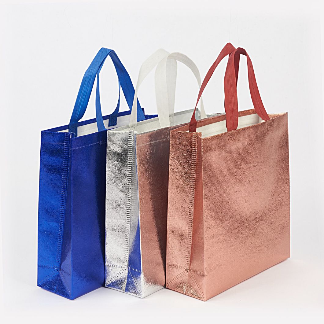 New Fashion Shopping Bag Eco Friendly Non Woven Bag Making Production Line, Non-Woven Fabric Bag Making Machine Price