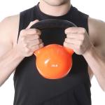 Fitness Gym Kettlebell 10 KG Vinyl Dipped Kettlebells For Core Workouts