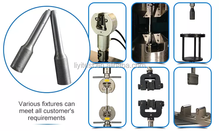 LIYI Price Parts Of Rebar Bending Tensile Strength Test Equipment 100kn 200kn 1000 Kn 1000kn UTM Universal Testing Machi