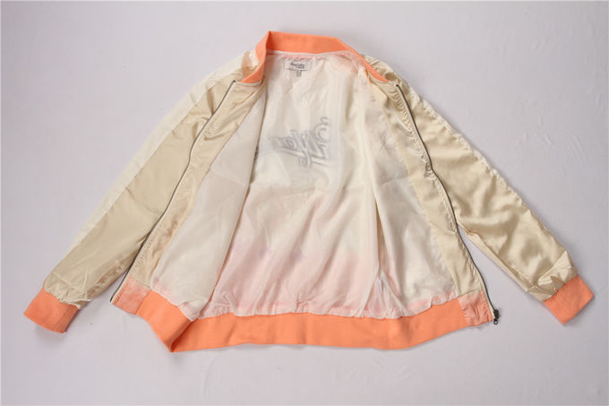 Ladies Bomber jacket, Women's Printed Jacket, Very Soft Touch, Gradient color print