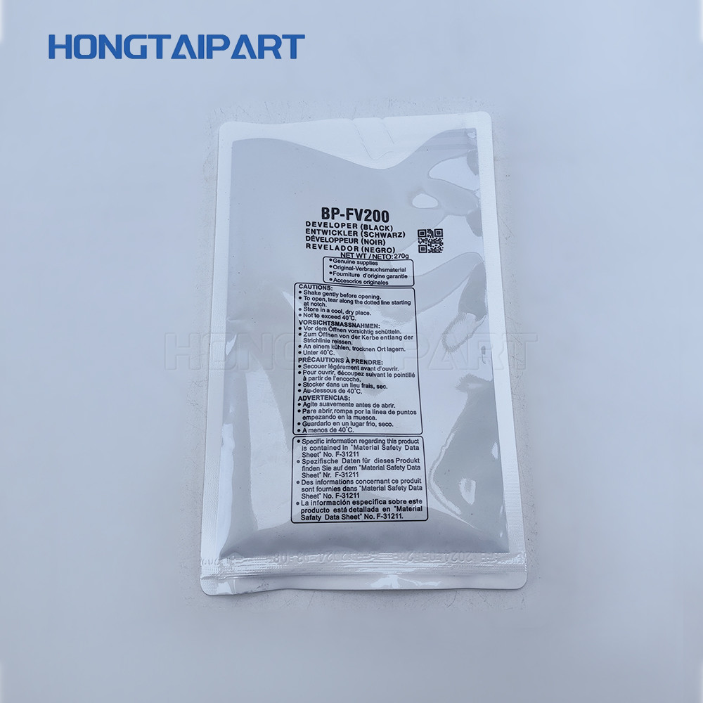 Black Developer Powder BP-FV200 for Sharp BP-200DV BP20M22T BP20M24T BP20M31T BP30M28T BP30M31T BP30M35T HONGTAIPART