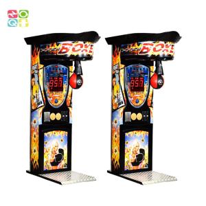 China Asian Games Boxing Coin Operated Arcade Machine 1 Player Boxer Sport Machine on sale