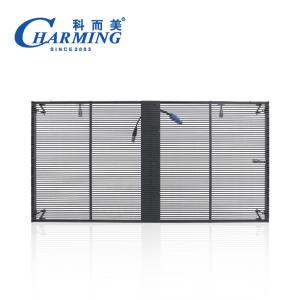 Wholesale Outdoor P3.91 Transparent LED Video Wall 256x64 Color Display IP65 from china suppliers