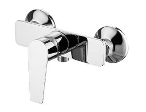 Wholesale High Quality Brass Body Shower Mixer Faucet Single Lever Chrome from china suppliers