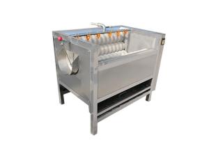 Wholesale 1000kg/h Food Factory Conveyor Belt Cleaning Brush Washing Machine from china suppliers