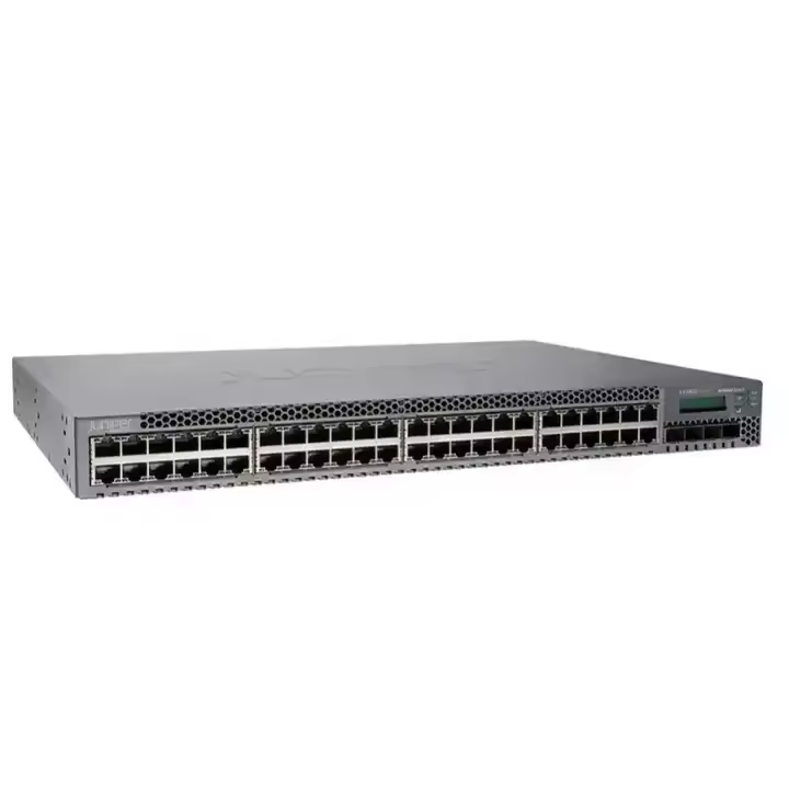 Full-Duplex Half-Duplex Communication Mode EX4100 48-Port 10/100/1000BaseT Network Switch for Fast Data Transfer