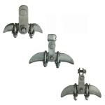 Malleable Iron Alloy Easily Installed Suspension Clamp Overhead Line Fittings