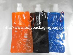 Wholesale Blue 0.16mm Nylon / LDPE Stand Up Pouch With Spout Eco-Friendly from china suppliers