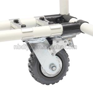 Wholesale Intergral Type Base Industrial Caster Wheels Metal Galvanized For Tool Cart from china suppliers