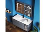 MDF boards Bathroom Basin Units , ISO9001 Bathroom Single Sink Vanities