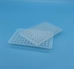 Transparent 0.1ml PCR 96 Well Semi Skirted PCR Plate