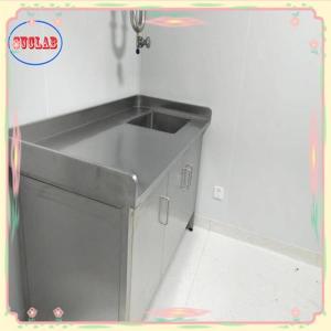 Wholesale Polished Stainless Steel Lab Bench With Drawing Cabinets 1500*750*900MM from china suppliers