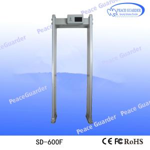 Wholesale 2020 Anti Coronaviru COVID-19 Alarming security door frame walk through metal detector from china suppliers