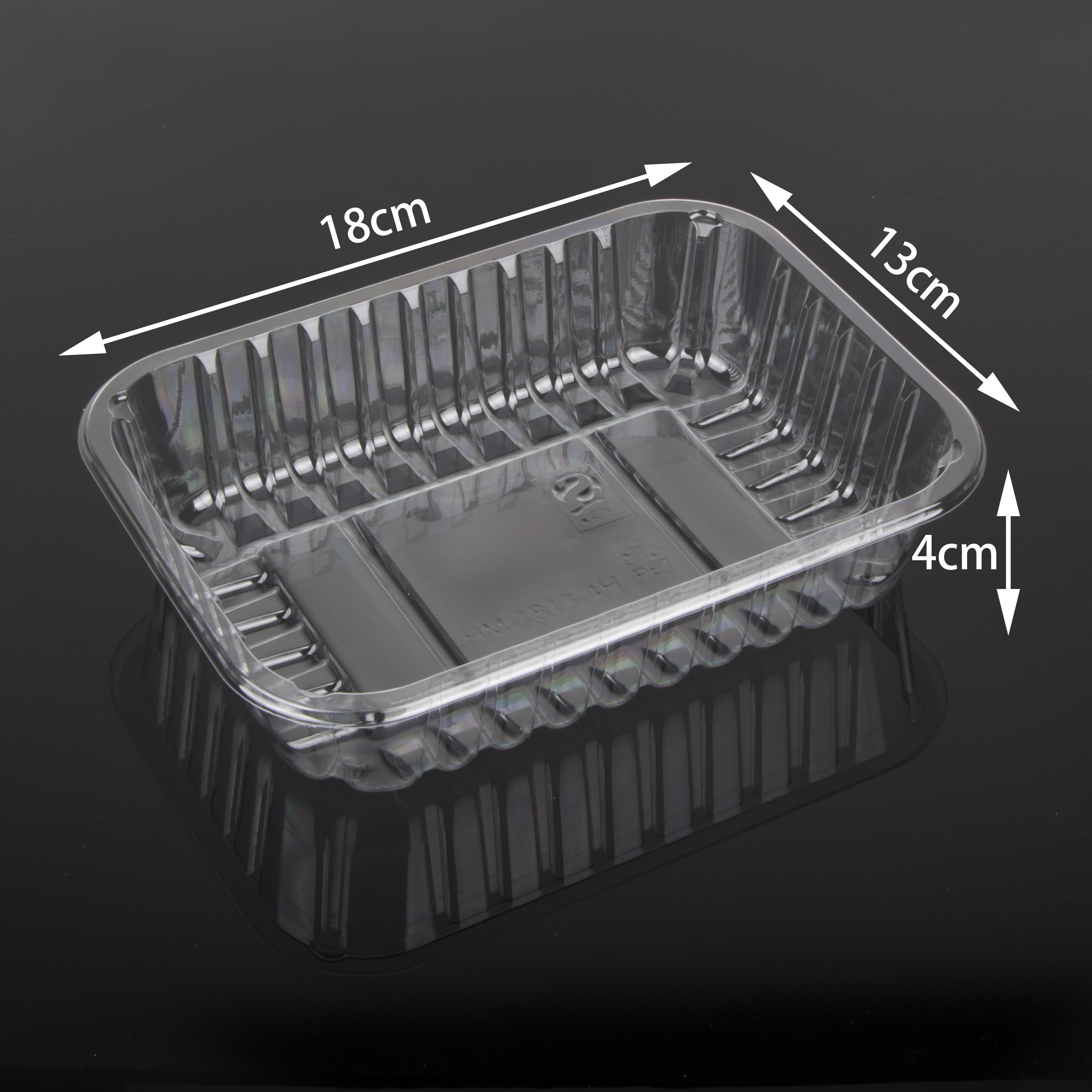 4cm Disposable Fruit Tray