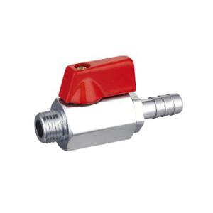 Wholesale PN25 Mini Ball Valve Female And Male Threaded Ball Valve With Carbon Steel Handle from china suppliers