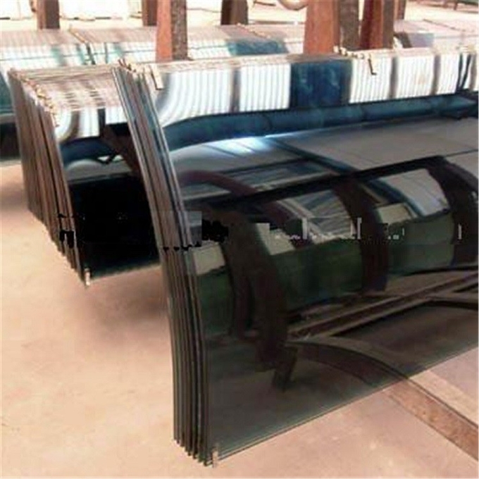 Customized Curved Toughened Shower Tempered Glass 8mm 10mm 12mm Thk Clear