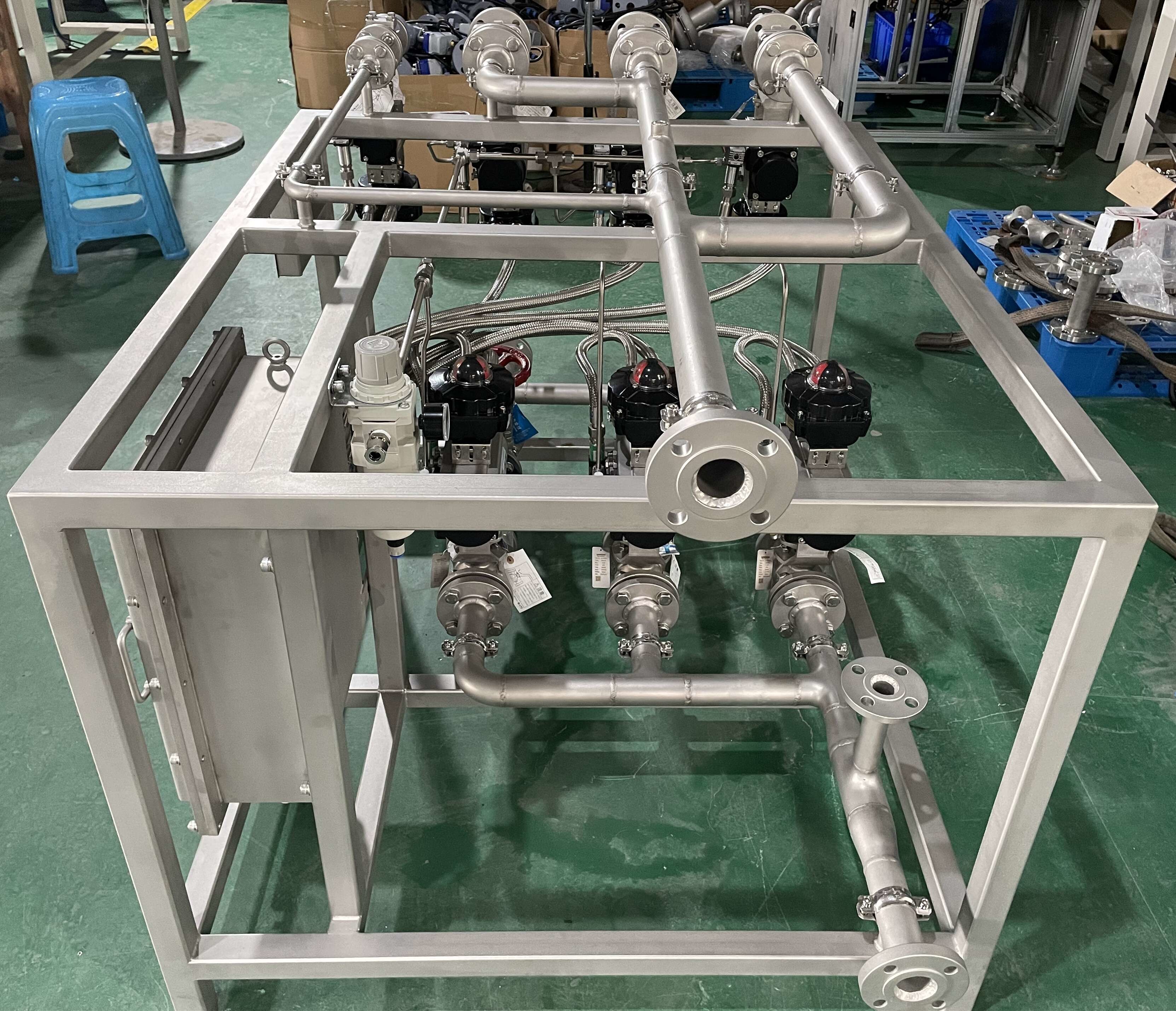 Skid Mounted System Air Valves For Packaged Equipment