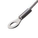 Flexible Stainless Steel Lanyard Cables, Perforated Safety Wire Rope, Conductive